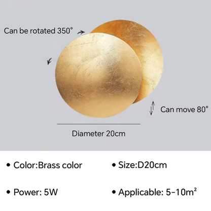 Aplique Lunar Ciclos de la Luna  🌙✨
